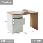 High-quality MDF wooden desk - OAL-018 - Image 3
