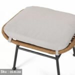 Buff Mejo Rattan Fabric Waterproof - Image 3