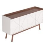 Sideboard Buffet, 55? Kitchen Buffet Cabinet Coffee Bar Table - Image 9