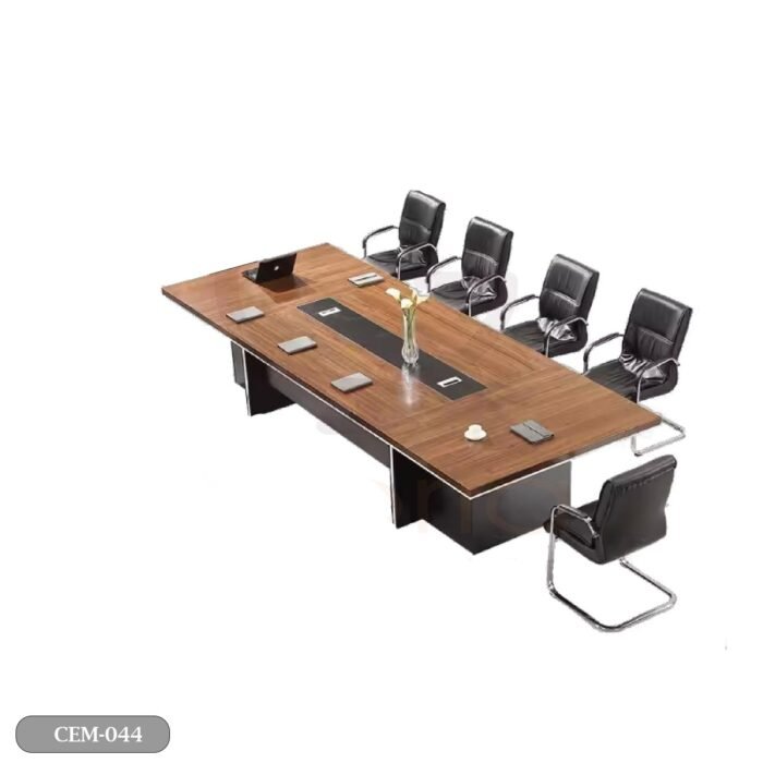 Meeting tab- 240x120 - Spanish MDF wood with metal chassis - CEM-044 - Image 2