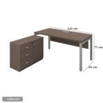 Spanish MDF Employee Desk - CEM-195 - Image 3