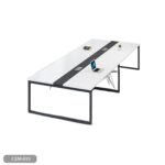 Meeting tab- 240x120 - Spanish MDF wood with metal chassis - CEM-031 - Image 2