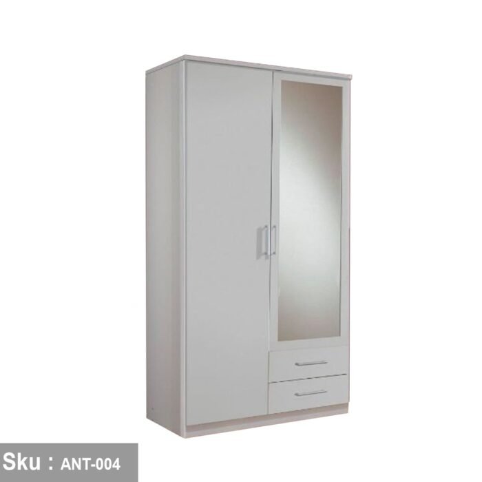 Prepo MDF wood wardrobe - Image 2
