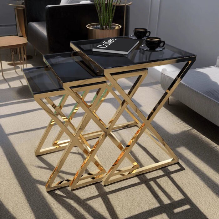 Stainless Steel Side Table - ORX-060 - Image 1