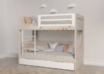 Children's 3-bed bunk bed with pull-out trundle bed below - Image 4