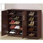 High quality MDF wooden shoe cabinet - OAL-008 - Image 4