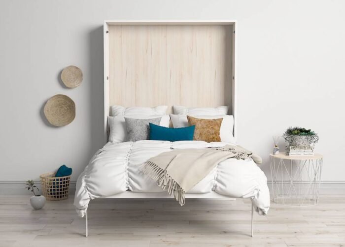Vertical folding bed with folding lower door - Image 2