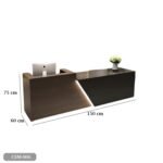 Reception desk - Reception Counter - Spanish MDF wood - CEM-066 - Image 3