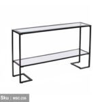 Iron console with electrostatic paint - Image 3