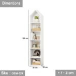 High-quality MDF Bookcase - OSM-024 - Image 3
