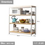 Electrostatic paint metal kitchen storage unit -MTC-162 - Image 3