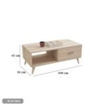 Coffee table - high quality MDF wood - WAF-094 - Image 3