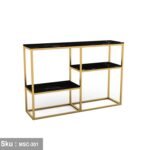 Patty iron console with electrostatic paint and MDF wood - Image 3