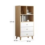 High quality MDF wood bookcase - OSM-434 - Image 3