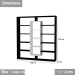High quality MDF wood bookcase - OUBE-070 - Image 3