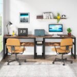Two Person Desk, 78.8? Height Adjustable Computer Desk with Lift Top - Image 4
