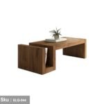Natural wood coffee table - 120 * 45 - ELG-044 - Image 2