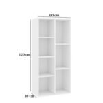 High quality MDF wood bookcase - OSM-460 - Image 3