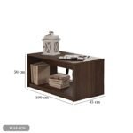 MDF Wood Coffee Table - WAF-028 - Image 3