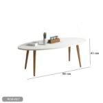 MDF and beech wood coffee table - WAF-017 - Image 3