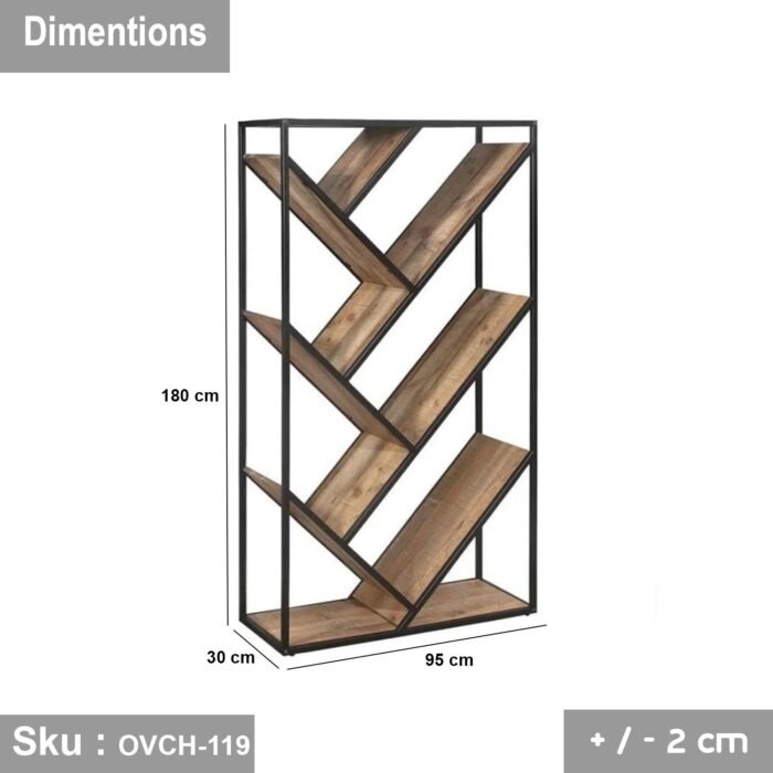 Shelving unit 95x30cm - OVCH-119 - Image 3