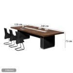 Meeting tab- 240x120 - Spanish MDF wood - CEM-042 - Image 3
