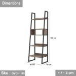 Shelving unit 60x40cm - OVCH-115 - Image 3