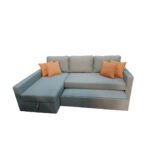 Manx sofa, 2 seater, bed and storage drawer - red beech wood - HST-034 - Image 4