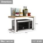 Electrostatic paint metal kitchen storage unit -MTC-151 - Image 3