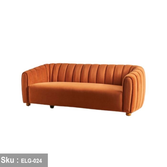 Early beech wood side sofa - ELG-024 - 220 * 80 - Image 2