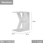 High quality MDF wood side table - O-SRH-082 - Image 3