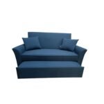 Manx 2-Seater Sofa Bed - Red Beech Wood - HST-065 - Image 4