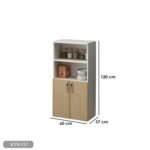 Coffee Corner Wooden Counter with MDF Layer - KYN-157 - Image 4