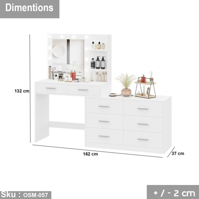High-quality MDF wood hairstyle - OSM-057 - Image 3