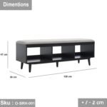 High-quality MDF wooden shoe rack - O-SRH-001 - Image 3