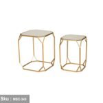 Barneria side table, iron, electrostatic paint - Image 3