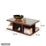 Coffee table - high quality MDF wood - WAF-090 - Image 3