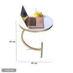 Side table made of MDF wood and metal - WAF-042 - Image 3