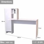 High quality MDF wood desk 50X150cm-BDF-122 - Image 3