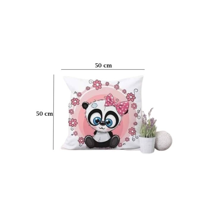 Plush children's pillow in linen - PRV-016 - Image 3