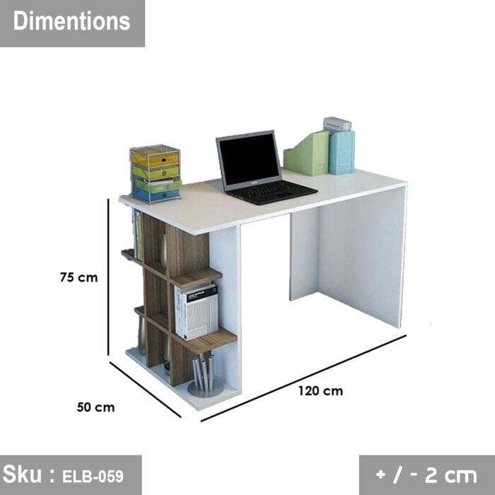 Spanish MDF desk 120 * 75 - Image 3
