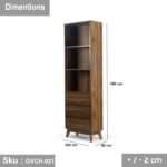 Shelving unit 100x40cm - OVCH-021 - Image 3