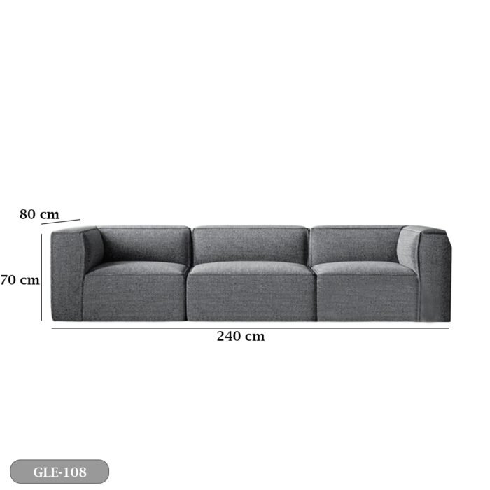 Beech Wood Sofa - GLE-108 - Image 3