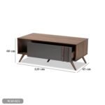 MDF Wood Coffee Table - WAF-021 - Image 3