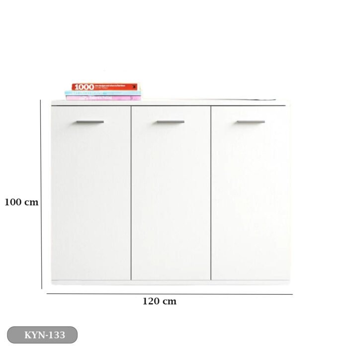 High quality MDF wooden shoe cabinet - KYN-133 - Image 3