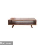 Natural wood coffee table - 100 * 60 - ELG-037 - Image 2
