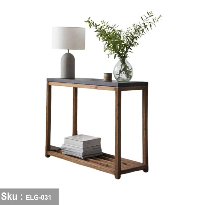 Natural wood console - 120X 90 - ELG-031 - Image 2
