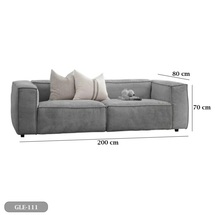 Beech wood sofa - GLE-111 - Image 3