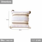Linen cushion - RAZ-155 - Image 3