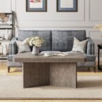 Coffee Table, Farmhouse Cocktails Table Center Table for Living Room - Image 5